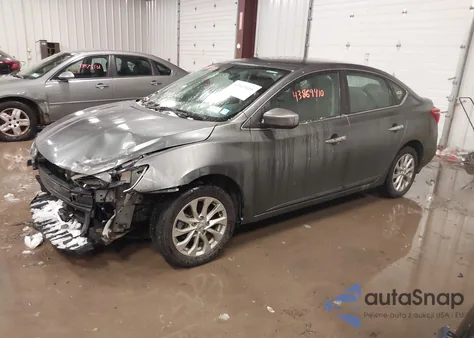 2018 Nissan Sentra Sv from USA, damaged, VIN 3N1AB7AP5JL629084